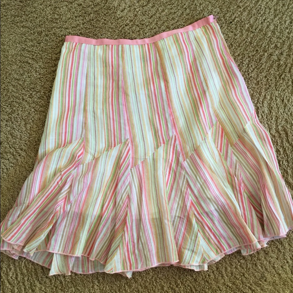 Funkadelic colorful midi skirt
